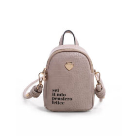 gardenia mini backpack pensiero beige