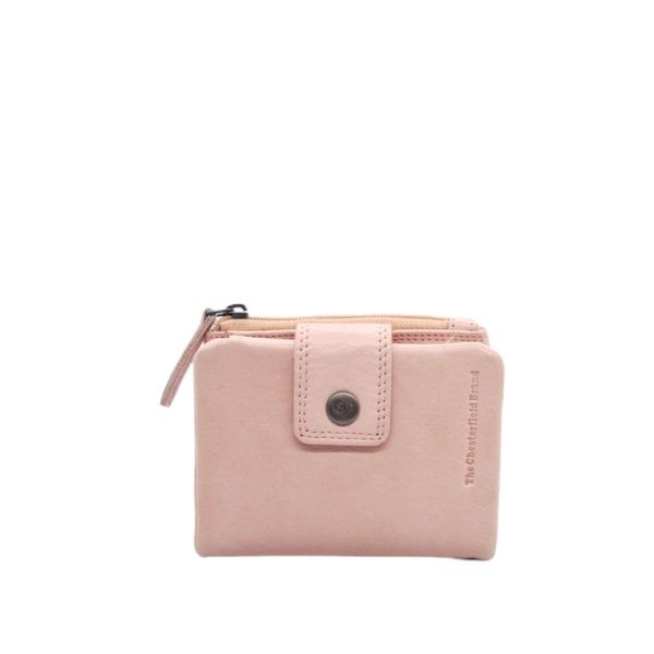 Πορτοφόλι Γυναικείο Δερμάτινο Chesterfield Brand  C08.043731 Pink-Borsa Nuova
