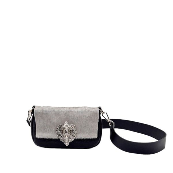 Τσάντα Ώμου Γυναικεία Mini Bag Leather Twist T22/101-Borsa Nuova