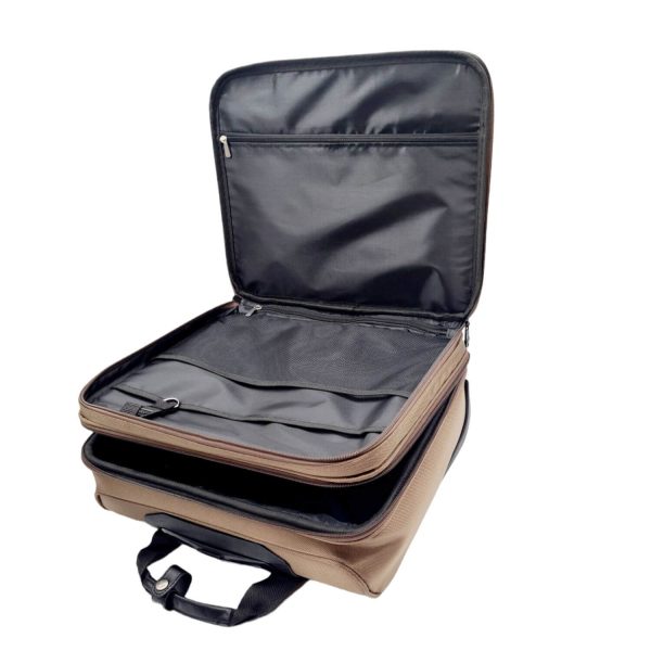 Βαλίτσα Καμπίνας Underseat-Business 40/20 MCAN LG-83 Taupe-Borsa Nuova