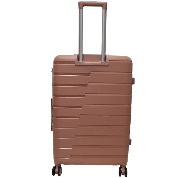 Large Rolling Suitcase Impreza 6001 Nude-Borsa Nuova