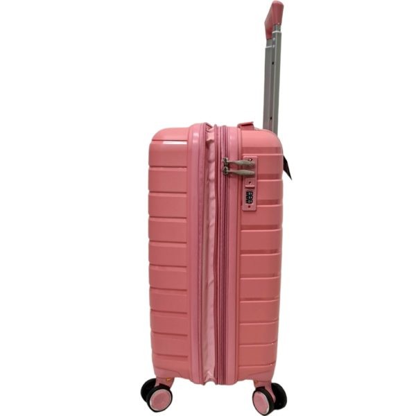 Βαλίτσα Ταξιδίου Μεγάλη Τροχήλατη Impreza 6001 D.Pink-Borsa Nuova