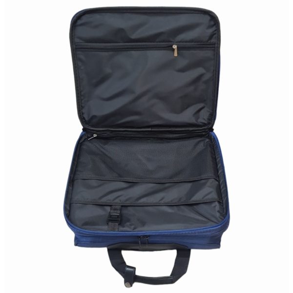 Βαλίτσα Καμπίνας Underseat-Business 40/20 MCAN LG-83 Blue-Borsa Nuova