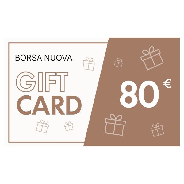 Δωροκάρτα Borsanuova 80€-Borsa Nuova