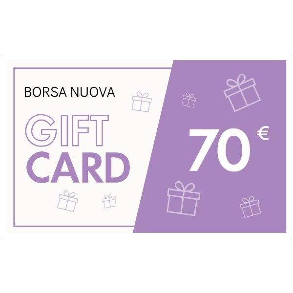 Δωροκάρτα Borsanuova 70€-Borsa Nuova