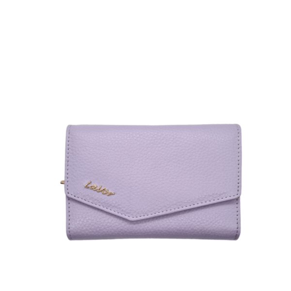 Lavor Women's Leather Wallet 1-6000 L.purple-Borsa Nuova