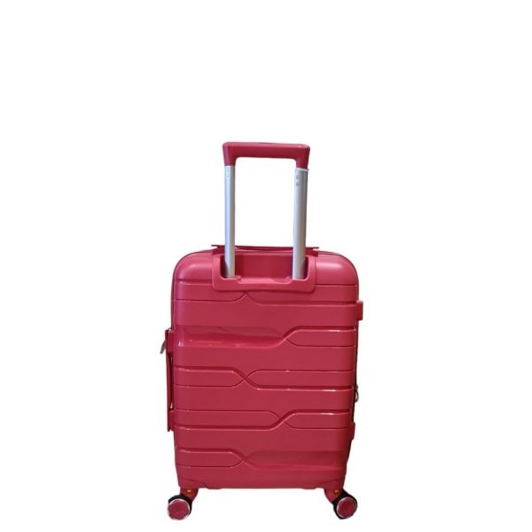 Wheeled Cabin Suitcase With Detachable Wheels 360° Impreza 5201-1-Borsa Nuova