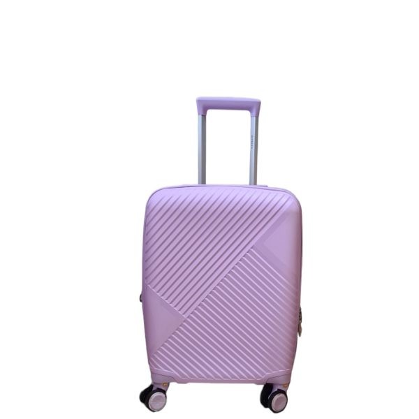 Impreza 6001 Lilac-Borsa Nuova Trolley Cabin Suitcase With Detachable Wheels