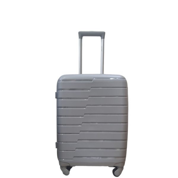 Cabin Suitcase Trolley Borsa Nuova L.Grey-Borsa Nuova