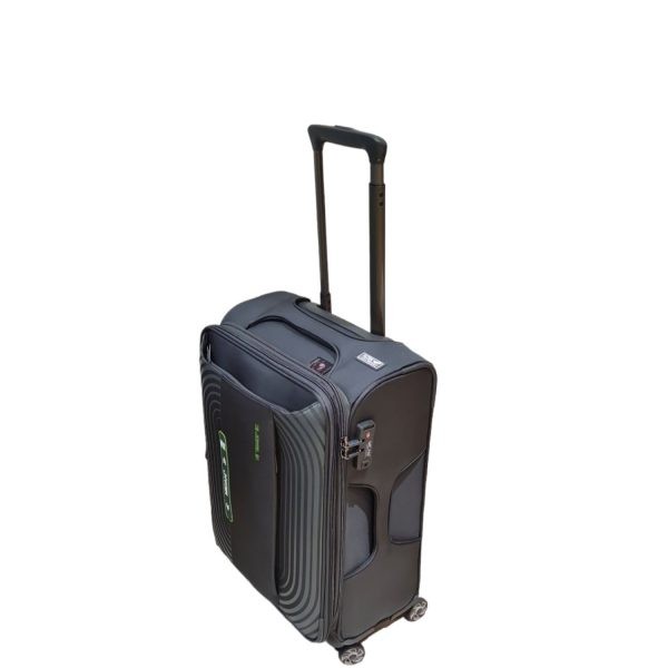 MCAN 360° Gray/Lime-Borsa Nuova Wheeled Cabin Suitcase