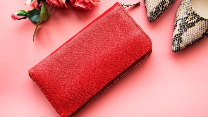 Women's leather wallets-Borsa Nuova