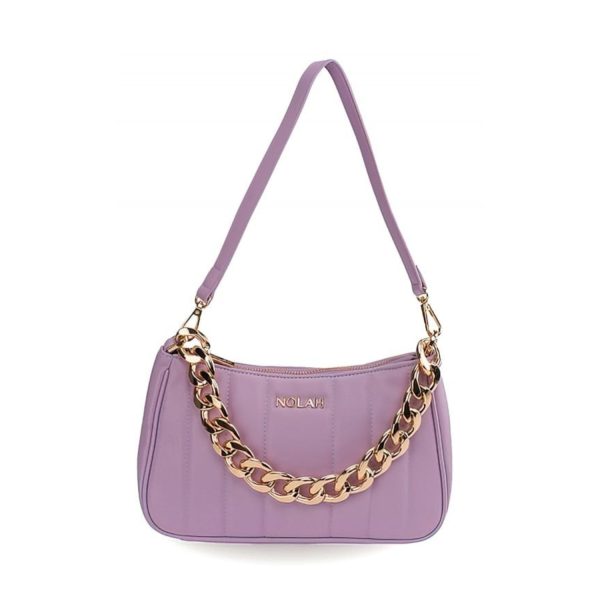Women's Shoulder Bag Nolah Ioli Purple-Borsa Nuova