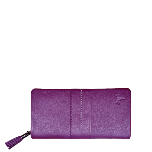Πορτοφόλι Γυναικείο Δερμάτινο KION MY-125M Dk. Lilac/Purple-Borsa Nuova