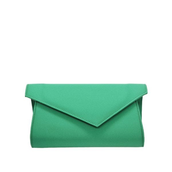 Borsa Nuova Envelope Evening Bag BN-8000 Green-Borsa Nuova