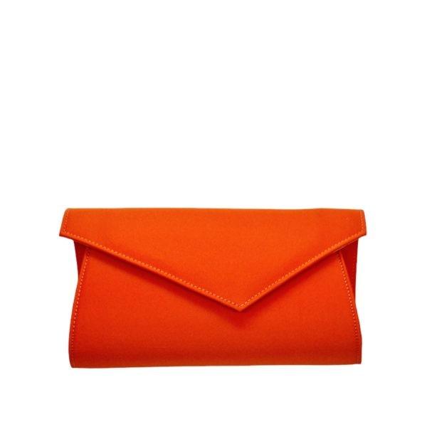 Borsa Nuova Envelope Evening Bag BN-8000 Orange-Borsa Nuova