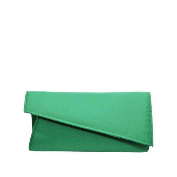 Borsa Nuova Envelope Evening Bag BN-6001 Green-Borsa Nuova