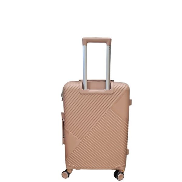Cabin Suitcase with Detachable Wheels Impreza 6001 D.Nude-Borsa Nuova