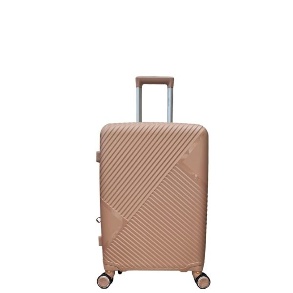 Cabin Suitcase with Detachable Wheels Impreza 6001 D.Nude-Borsa Nuova