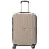Large Wheeled Travel Suitcase RCM 140/28 360° Beige-Borsa Nuova
