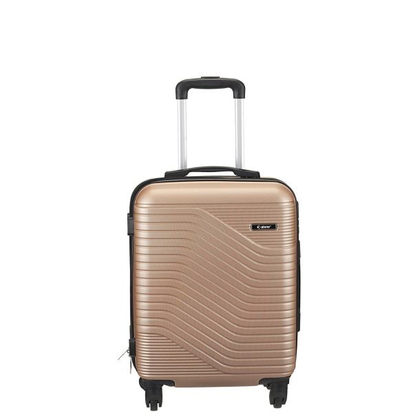 Cabin Suitcase Wheeled Small 360° RCM 8051/20 Gold-Borsa Nuova