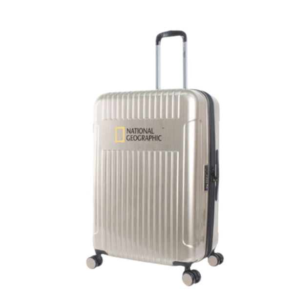 360° Wheeled Travel Suitcase Large N115HA.71.15 National Geographic Gold-Borsa Nuova