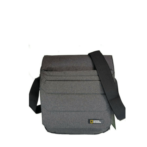 National Geographic Men's Shoulder Bag N00707.125 Anthracite-Borsa Nuova