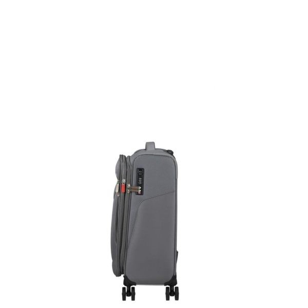 Cabin suitcase American Tourister Spinner 55/20 124889-T491 Titanium Gray-Borsa Nuova