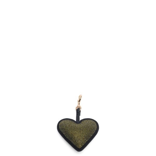 Διακοσμητικό για Τσάντα σε Σχήμα Καρδιάς Charm 23XAILCU-04 Πράσινο-Borsa Nuova