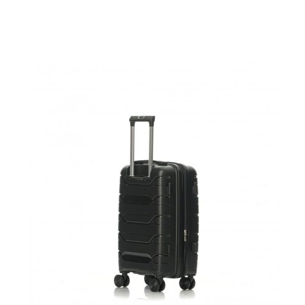 Cabin Suitcase Wheeled Small 360° RCM 170/20 Black-Borsa Nuova
