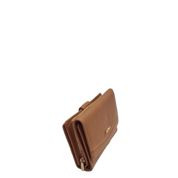 Lavor Women's Leather Wallet 1-6019 Tabac-Borsa Nuova
