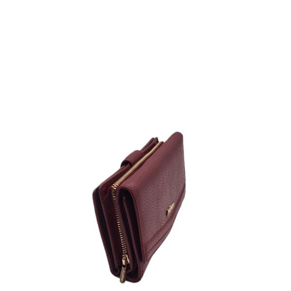 Lavor Women's Leather Wallet 1-6019 Bordeaux-Borsa Nuova
