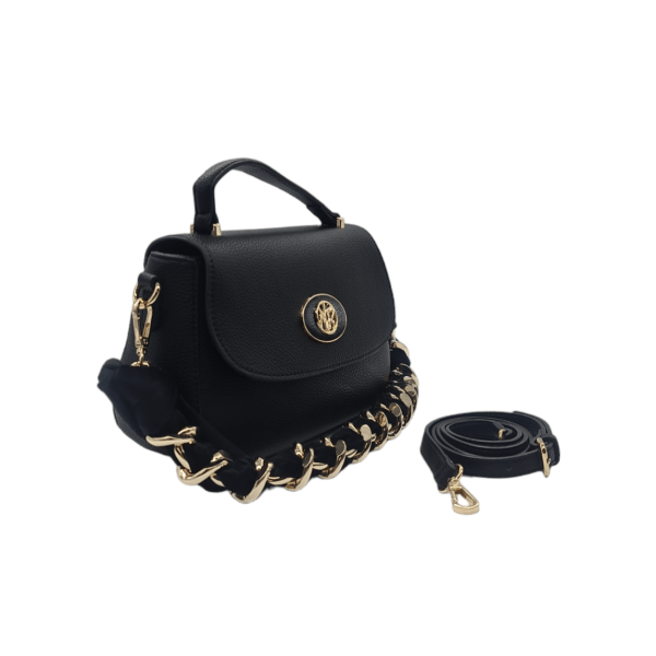 Women's Handbag Y'not EMI-004F4 BLACK-Borsa Nuova