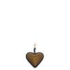 Διακοσμητικό για Τσάντα σε Σχήμα Καρδιάς Charm 23XAILCU-02 Bronze-Borsa Nuova