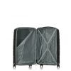 Wheeled Travel Suitcase Large 360° RCM 170/28 Black-Borsa Nuova