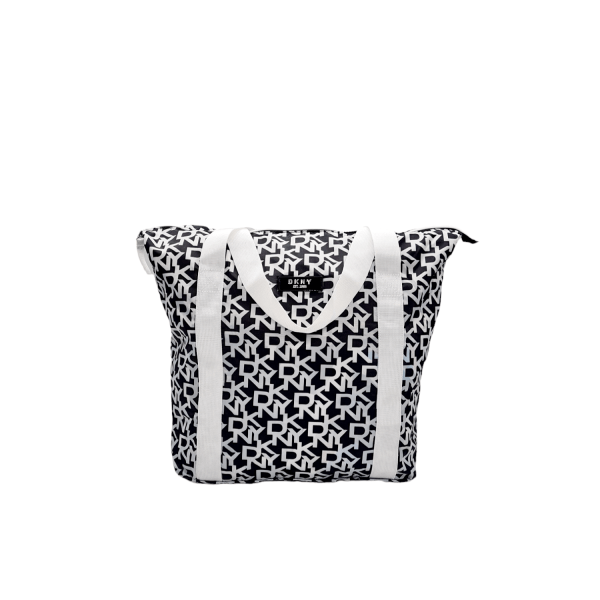 Τσάντα Γυναικεία Ώμου Αναδιπλούμενη DKNY DO640L G3 Black/White-Borsa Nuova