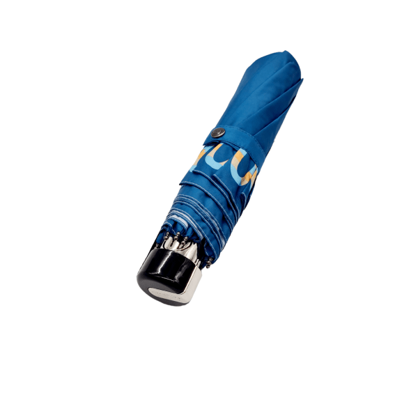 Ομπρέλα Γυναικεία Σπαστη Αυτόματη D-type 8503 Guy Laroche BLUE-Borsa Nuova