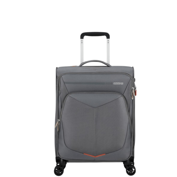 Cabin suitcase American Tourister Spinner 55/20 124889-T491 Titanium Gray-Borsa Nuova