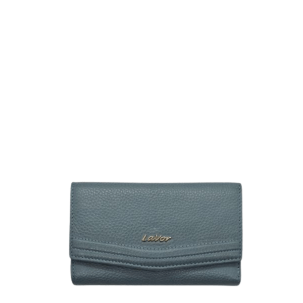 Lavor Women's Leather Wallet 1-6019 Stone-Borsa Nuova