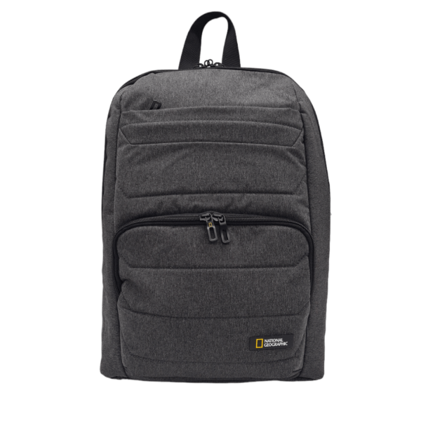 Backpack Men's Fabric Waterproof Gray National Geographic N00720.125-Borsa Nuova