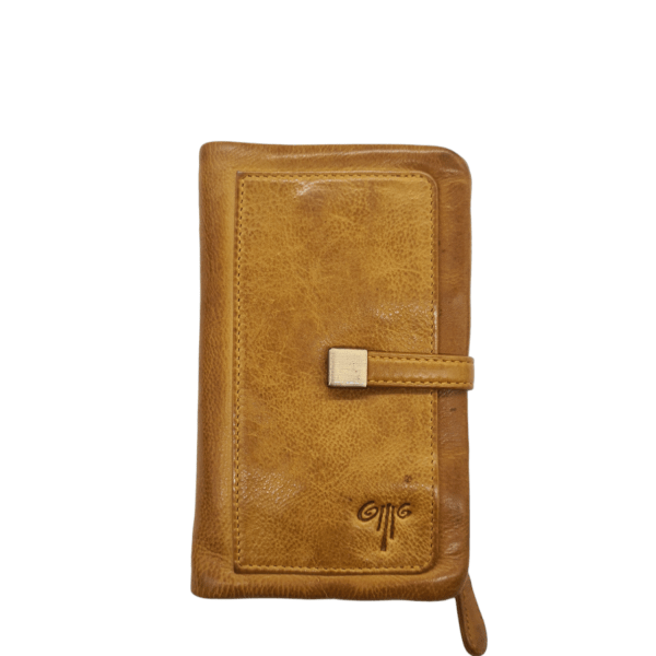 KION Women's Leather Wallet WS-3399 Tan-Borsa Nuova