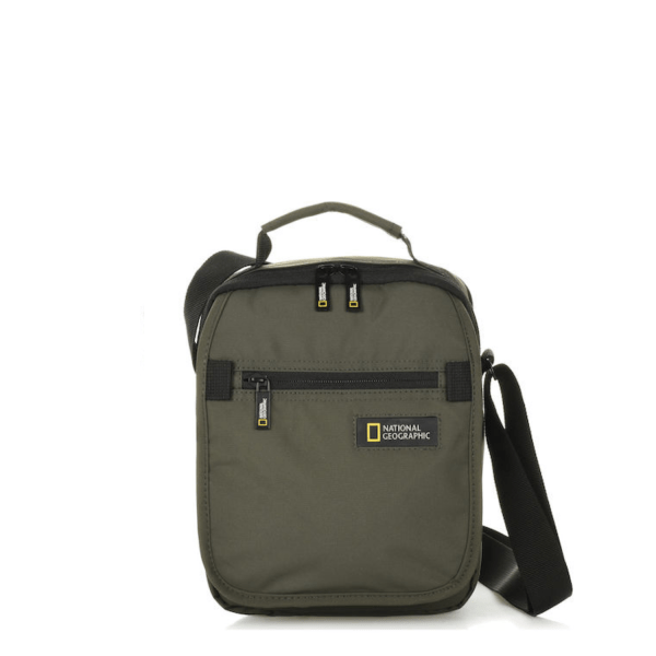 National Geographic Men's Shoulder Bag N18384.11 Khaki-Borsa Nuova