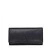 Women's Leather Wallet KION 1252/A Black-Borsa Nuova