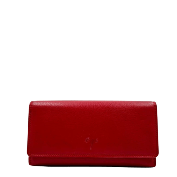 Women's Leather Wallet KION 1252/A-Borsa Nuova