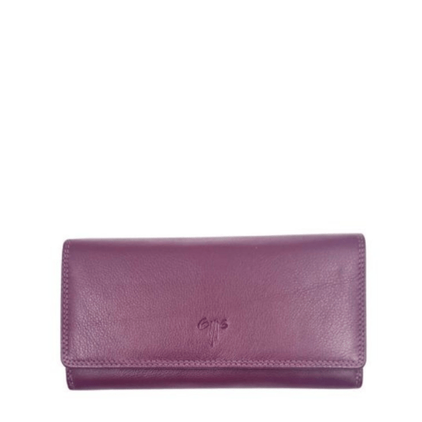 Women's Leather Wallet KION 1252/A-Borsa Nuova