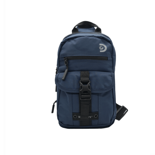 Men's Body Bag Discovery D00116.39 Blue-Borsa Nuova
