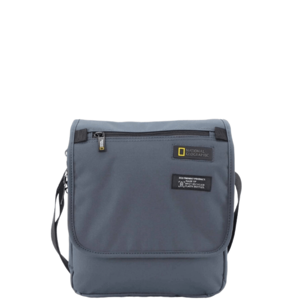 National Geographic Men's Shoulder Bag N18385-22 Grey-Borsa Nuova