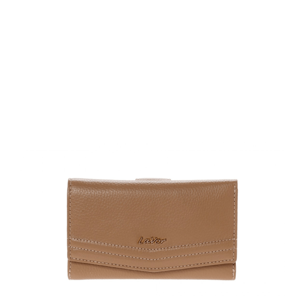 Lavor Women's Leather Wallet 1-6019 Nude-Borsa Nuova