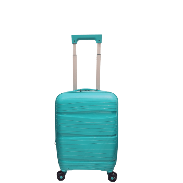 Borsa Nuova 360° 6 Piece Trolley Travel Suitcase Set 4555-3 Aqua-Borsa Nuova