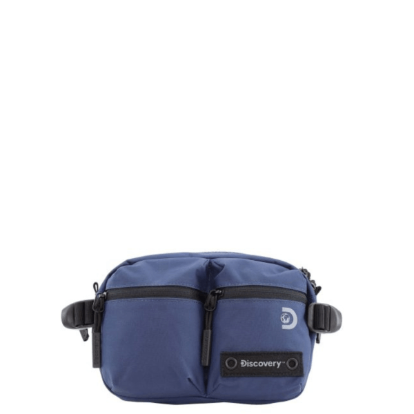 Men's waist bag Discovery Blue D00111.39-Borsa Nuova