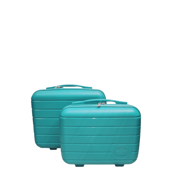 Borsa Nuova 360° 6 Piece Trolley Travel Suitcase Set 4555-3 Aqua-Borsa Nuova